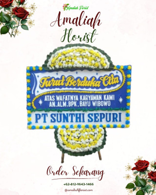 Papan Bunga Duka di Cipacing