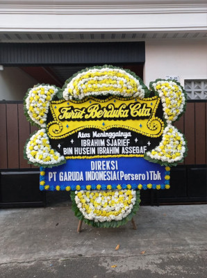 Papan Bunga Duka di Cipacing